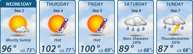 5-Day Forecast