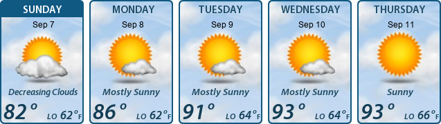 5-Day Forecast