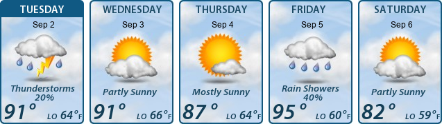 5-Day Forecast