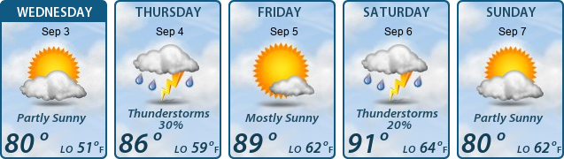 5-Day Forecast
