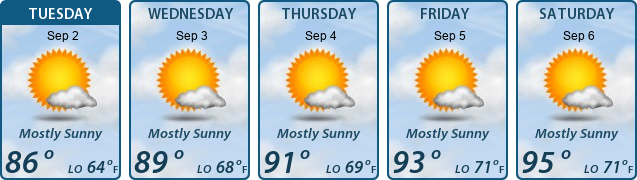 5-Day Forecast