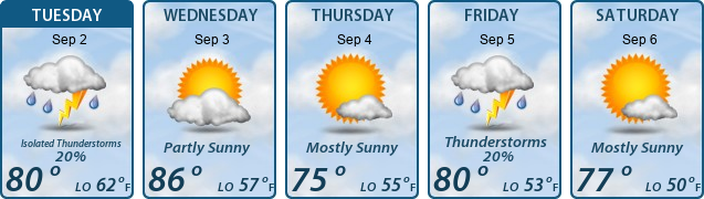 5-Day Forecast